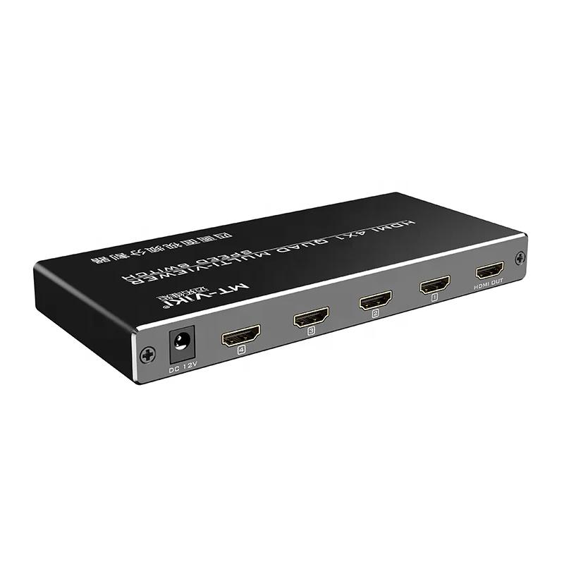 Mt-ViKI MT-SW041-B  ýƮ, HDMI  Ƽ, 4 Ʈ, 4X1